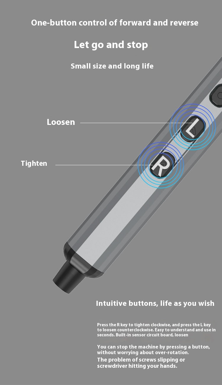 68-in-1 Miniature Precision Rechargeable Electric Screwdriver Set