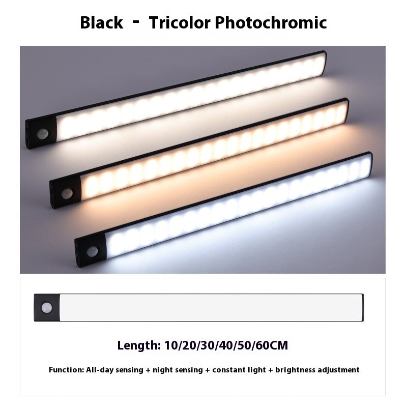 Sensor Light – 3-Color LED Induction Lamp