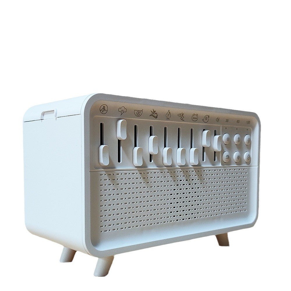 5-in-1 White Noise Speaker with Humidifier & Night Light