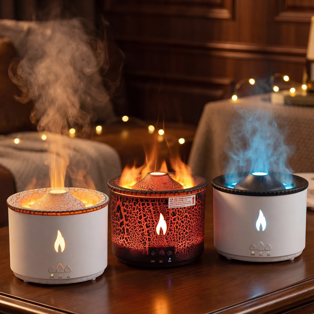 Volcano Jellyfish Humidifier & Aroma Diffuser