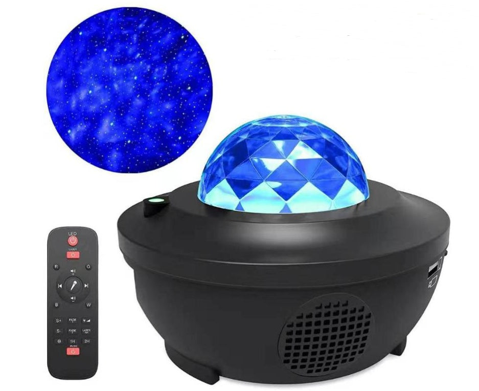 Starry Galaxy Projector Night Light with Bluetooth Music