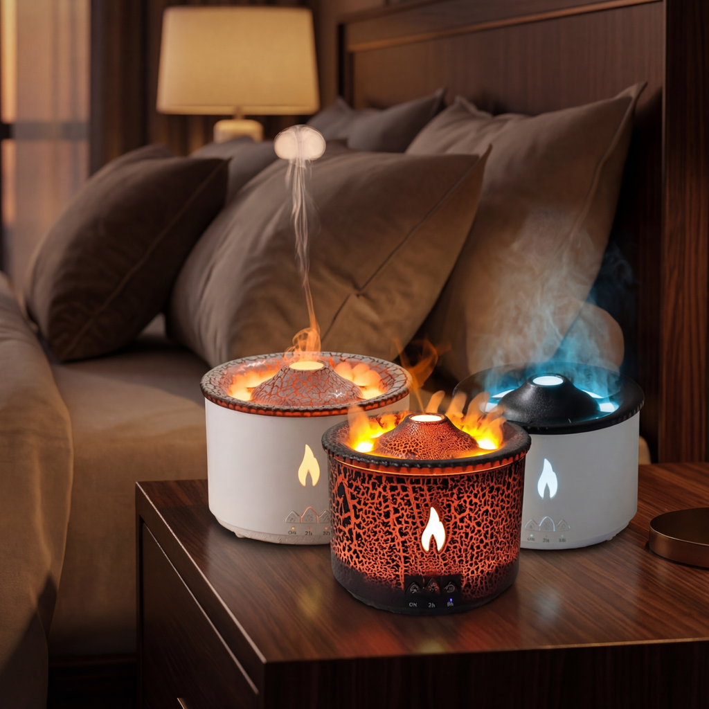 Volcano Jellyfish Humidifier & Aroma Diffuser