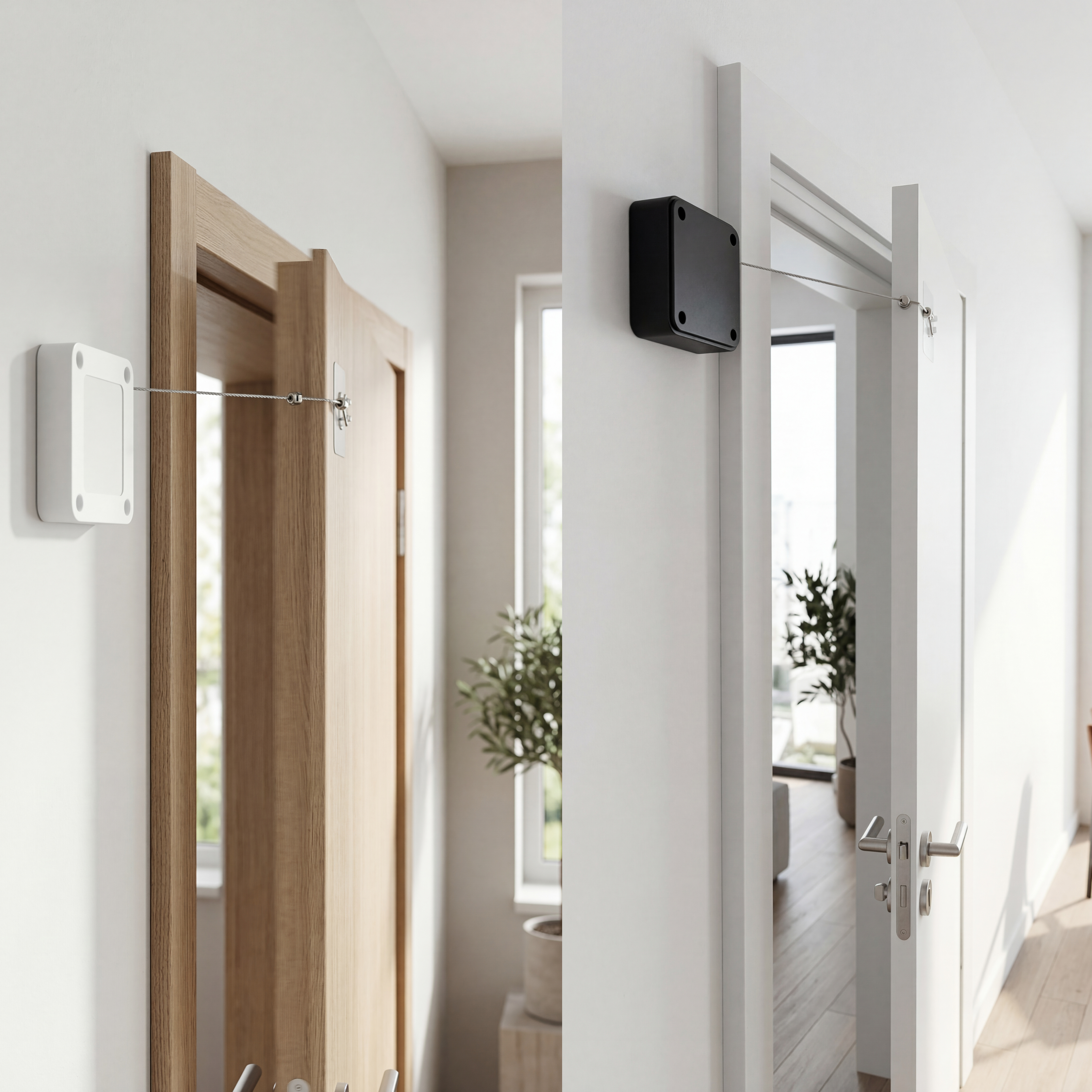 Quiet Automatic Door Closer – Easy Install