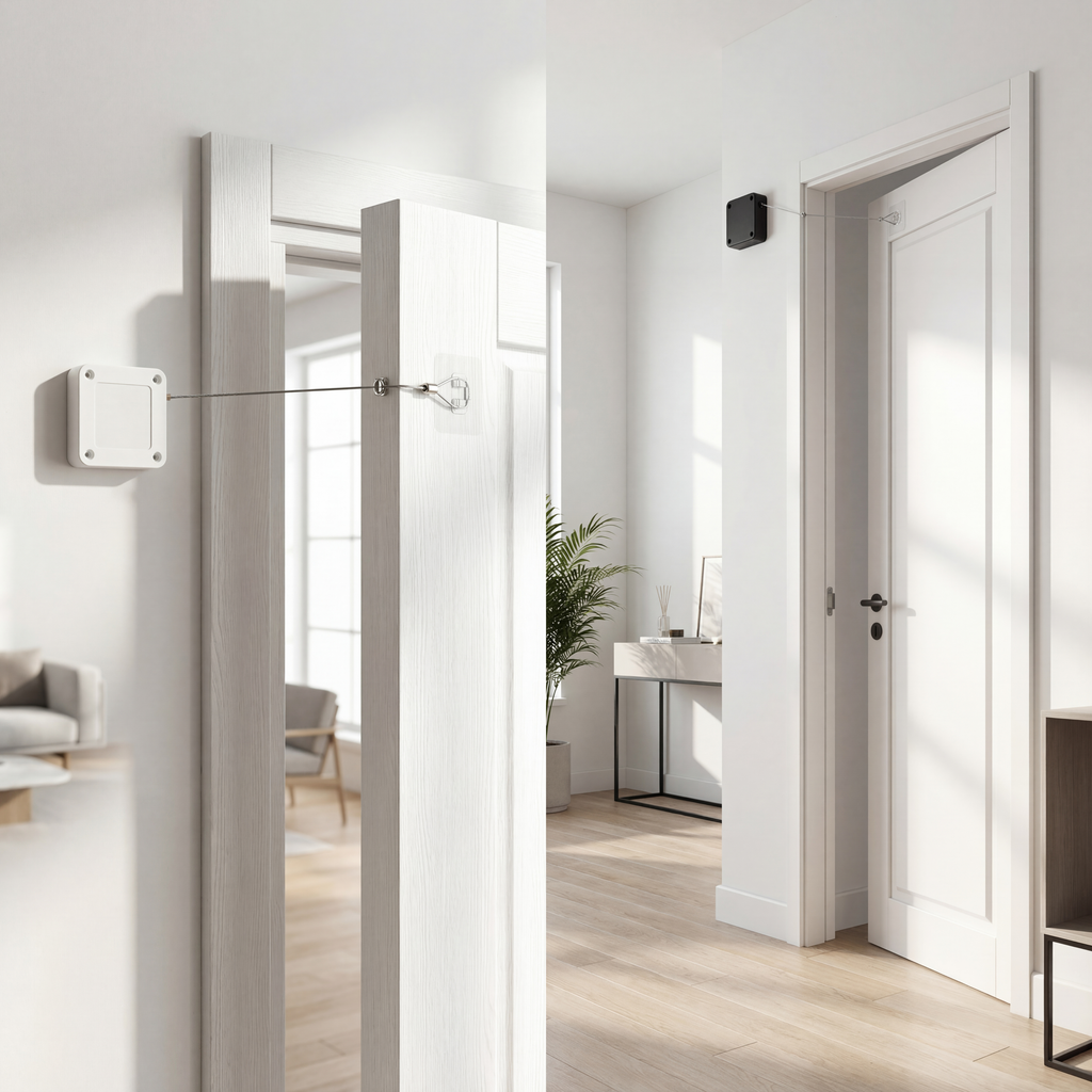 Quiet Automatic Door Closer – Easy Install