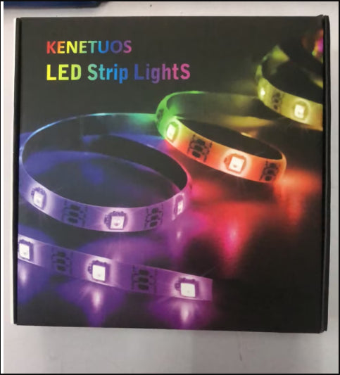 Smart RGB LED Light Strip – App & Remote
