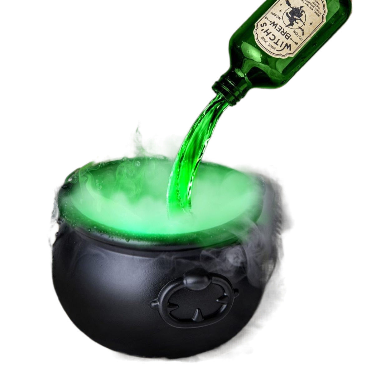 Floating Witch Cauldron Fog Fountain – Spooky Halloween Potion Decor