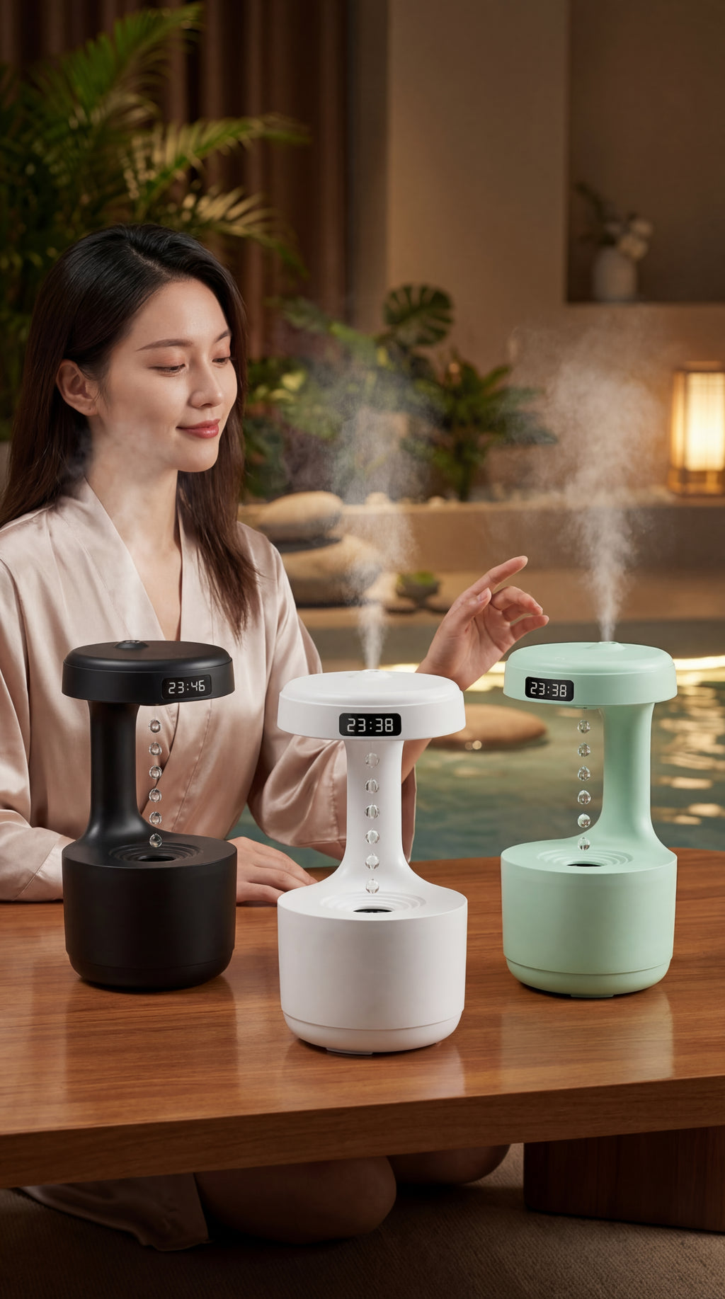 Anti-Gravity Humidifier – Floating Mist Technology for Deep Relaxation