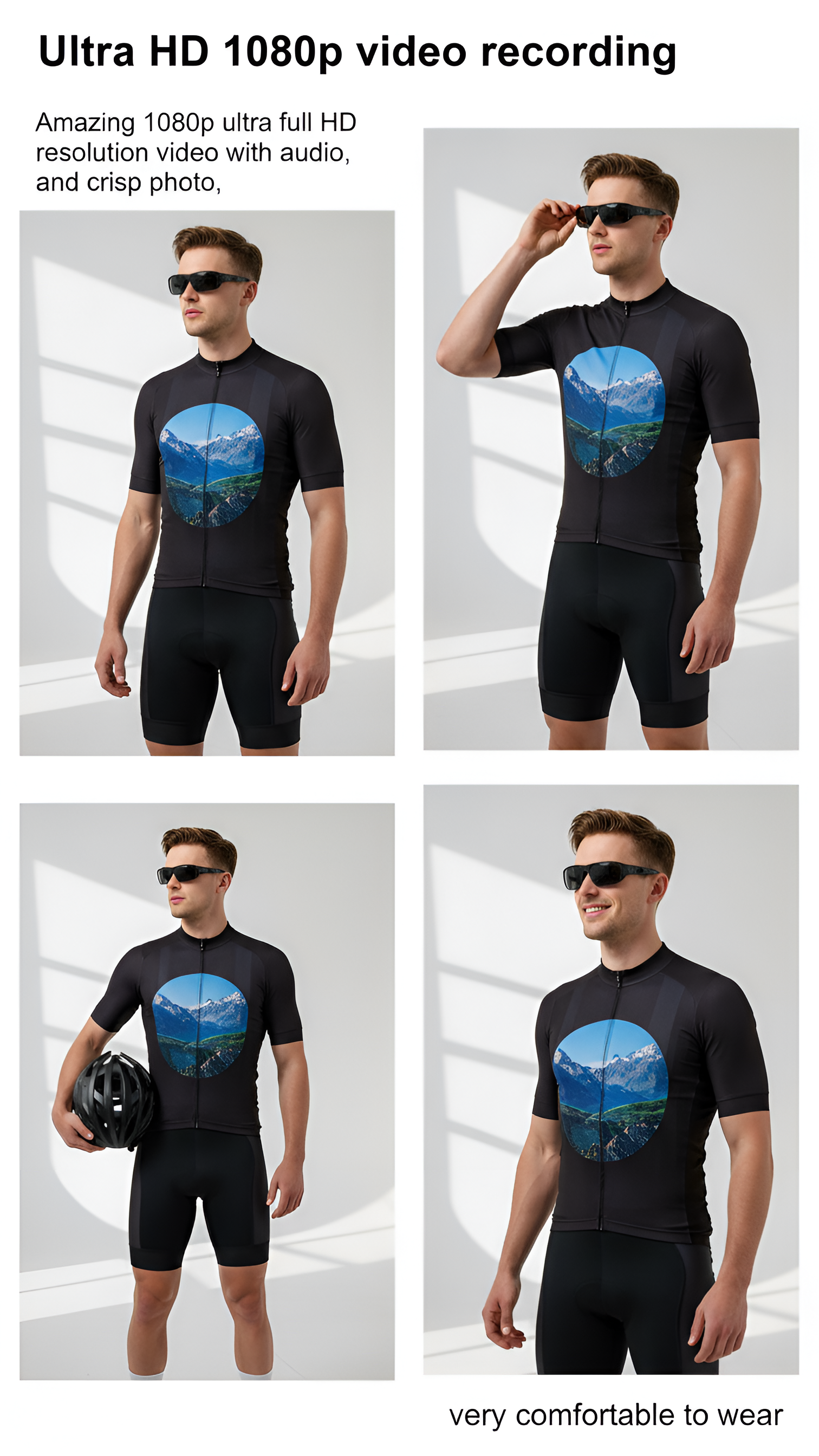 WE Smart Glasses Camera 1080P