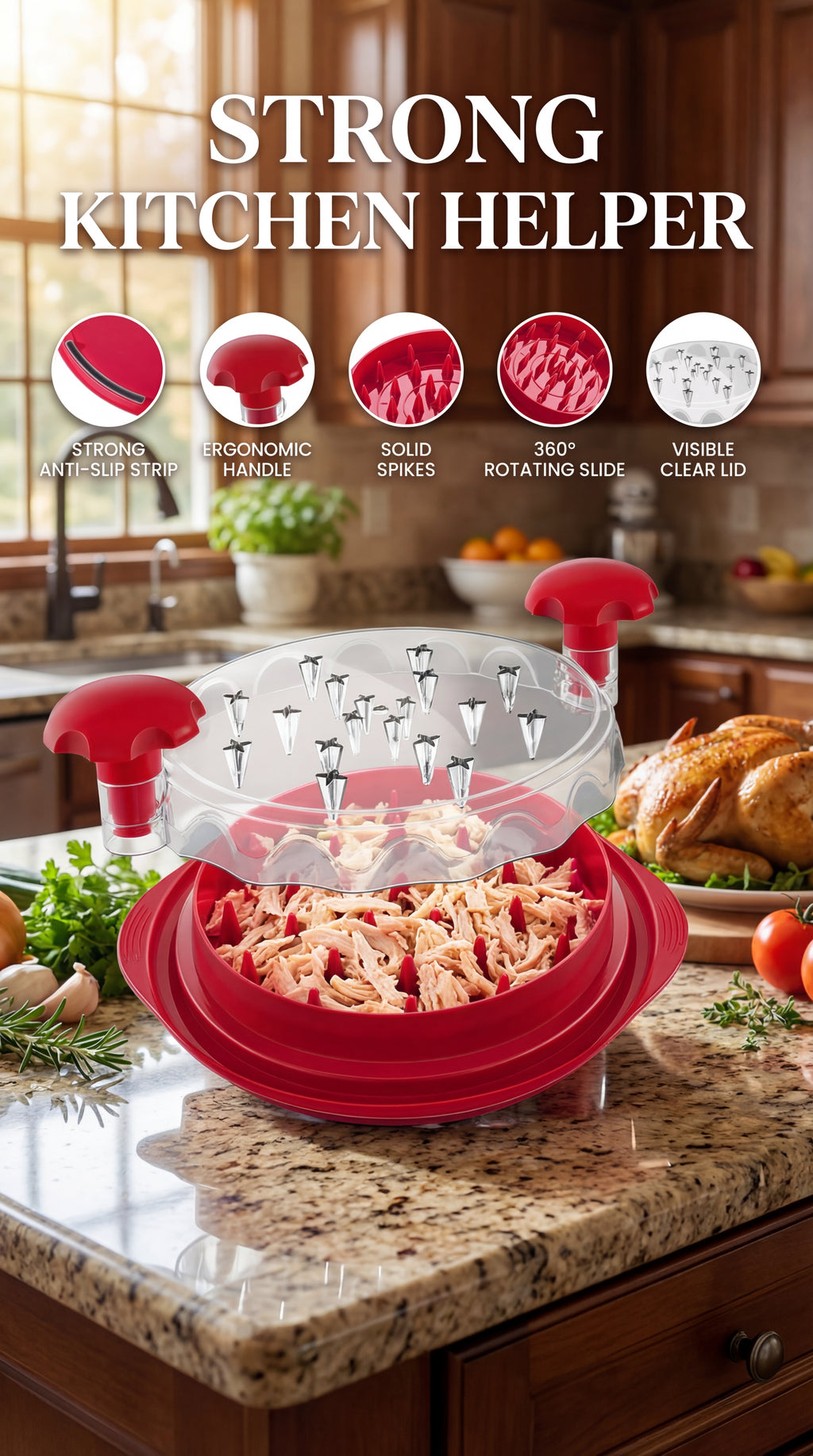 Meat Grinder & Shredder