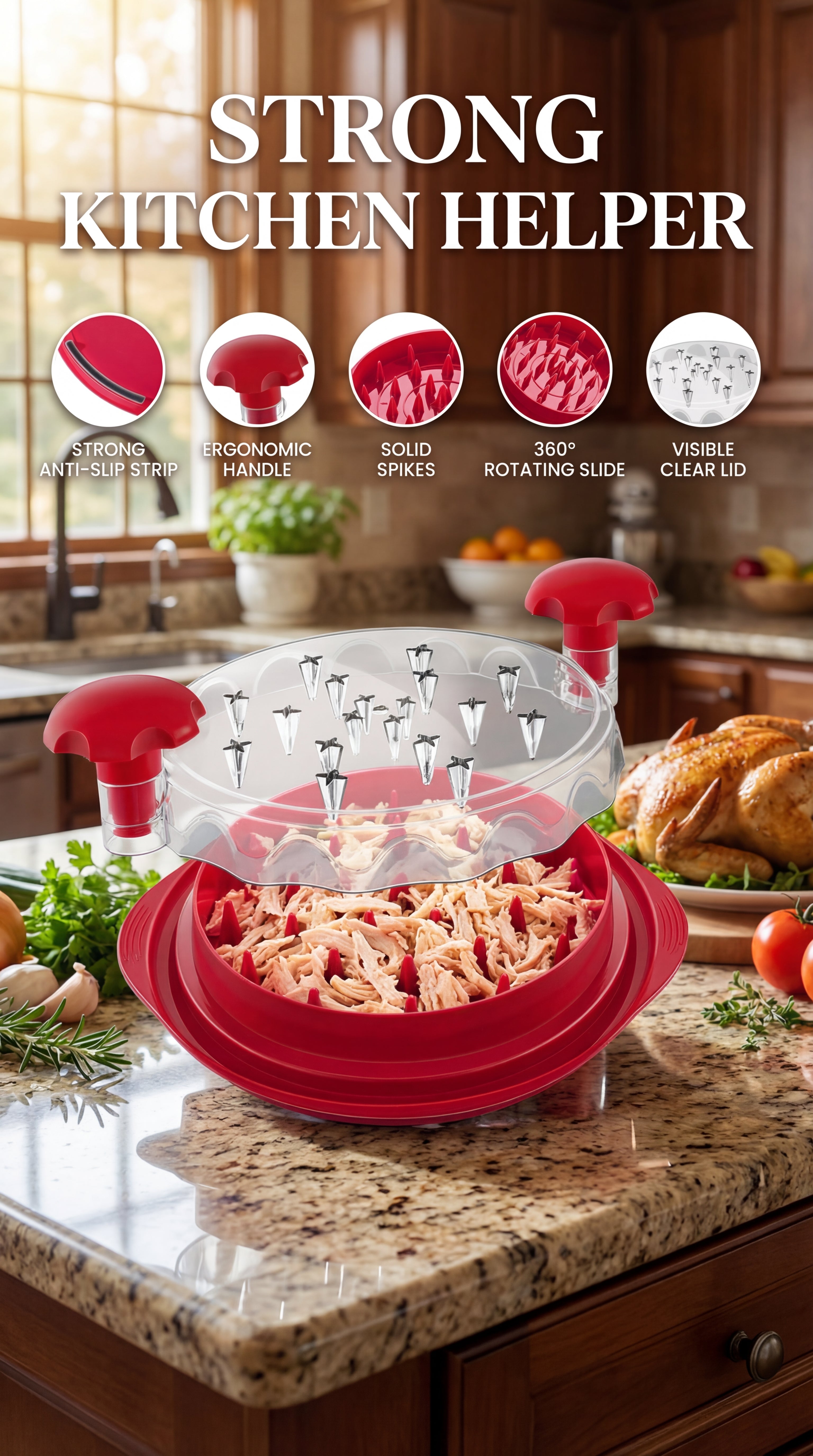 Meat Grinder & Shredder