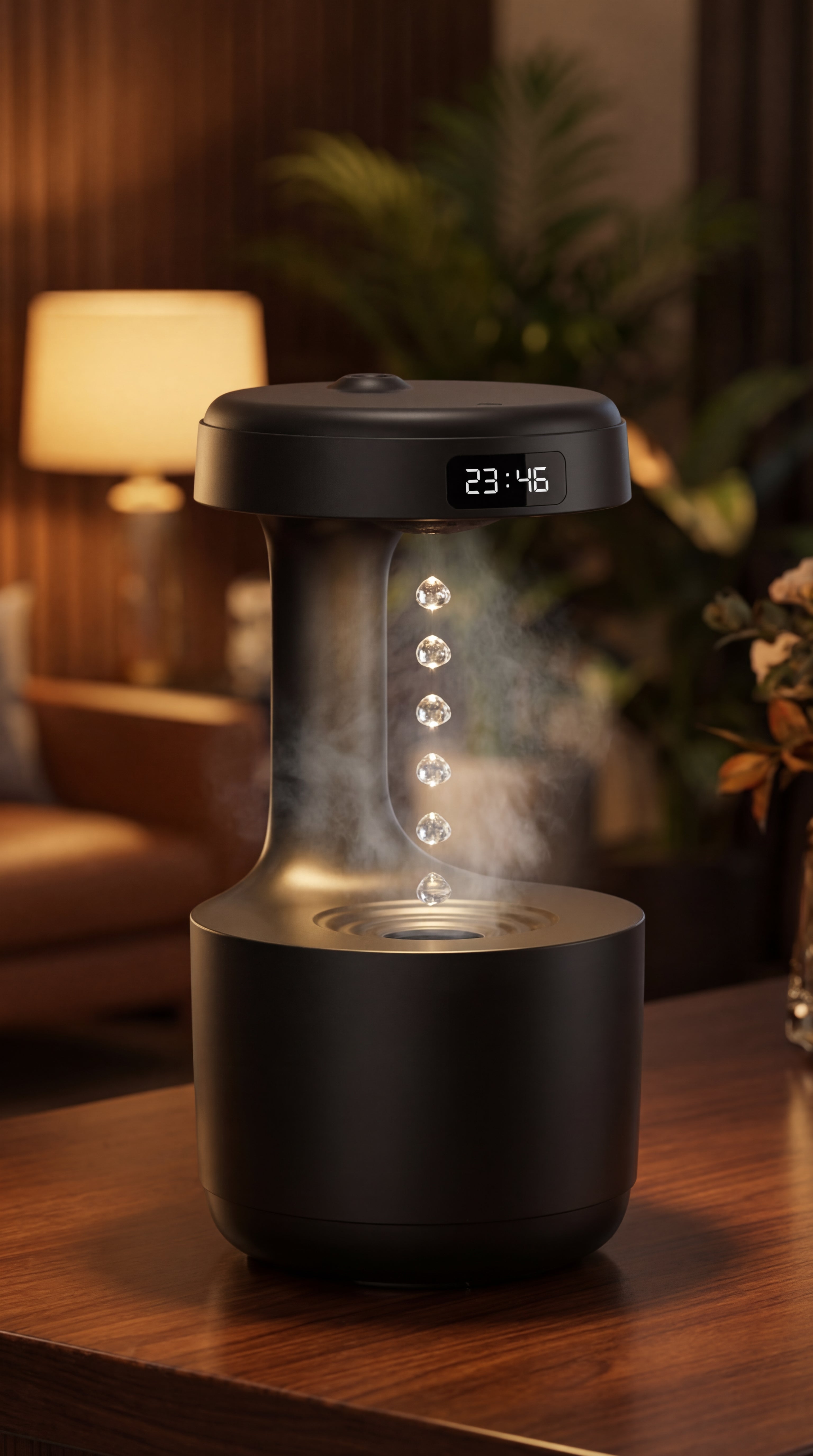 Anti-Gravity Humidifier – Floating Mist Technology for Deep Relaxation