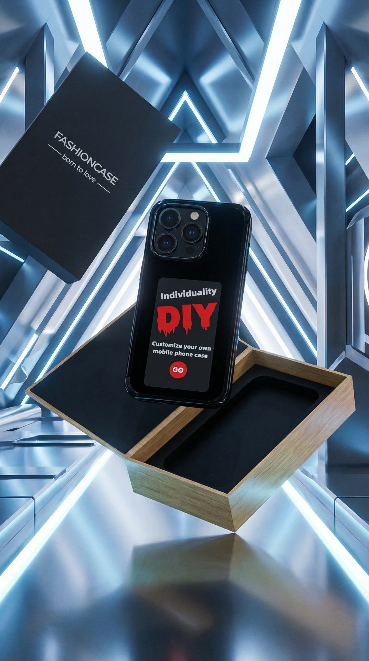 E-Ink NFC Smart Phone Case Battery-Free