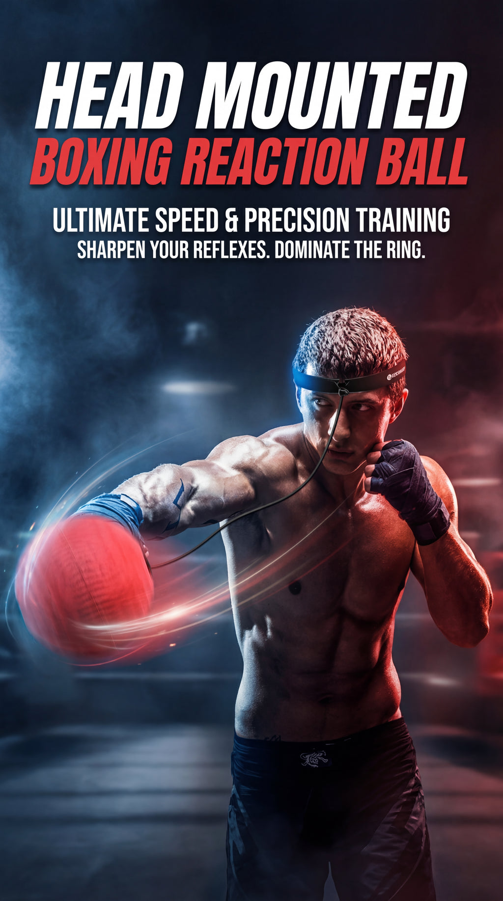 Head-Mounted Reflex Boxing Trainer