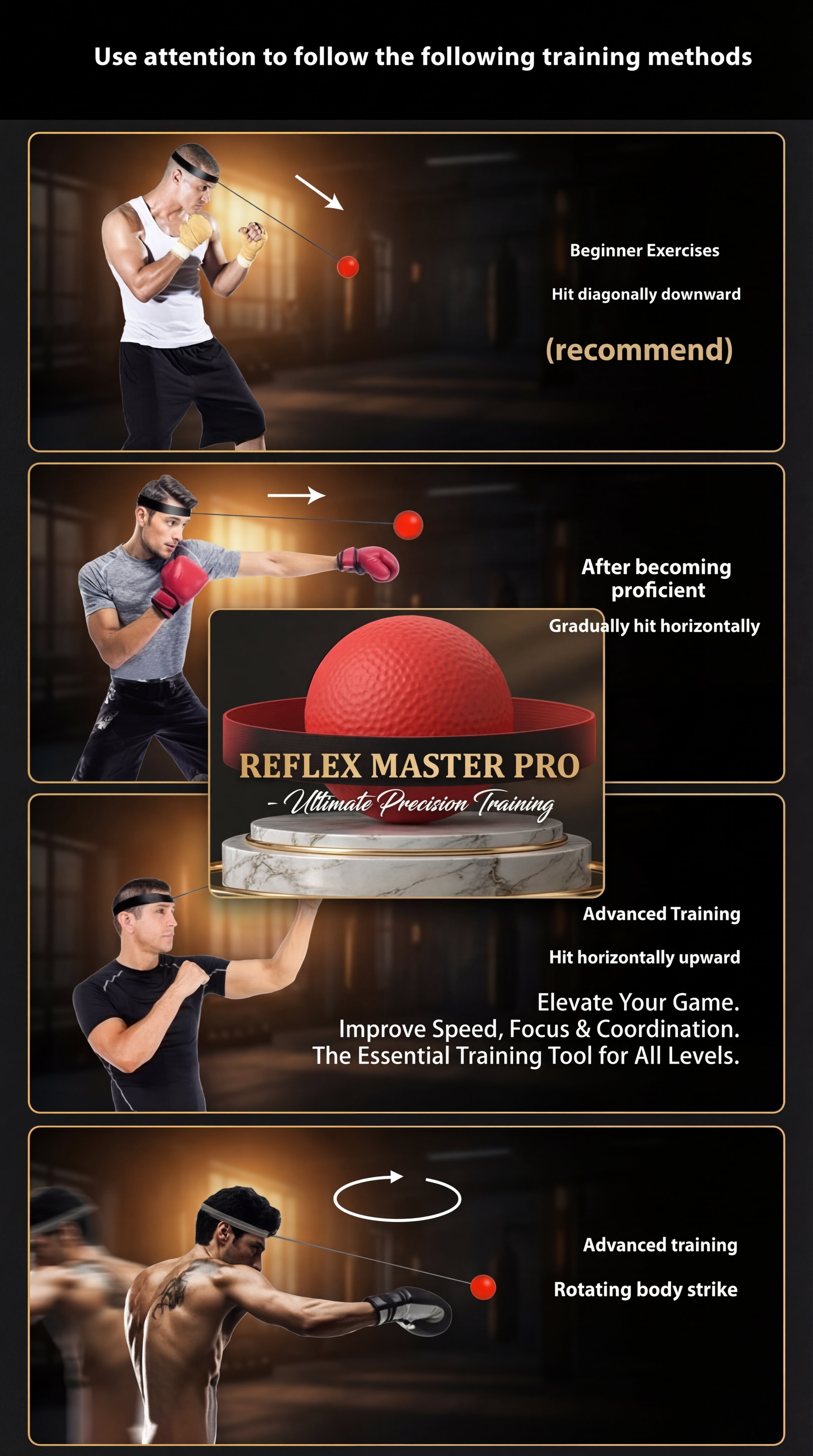 Head-Mounted Reflex Boxing Trainer