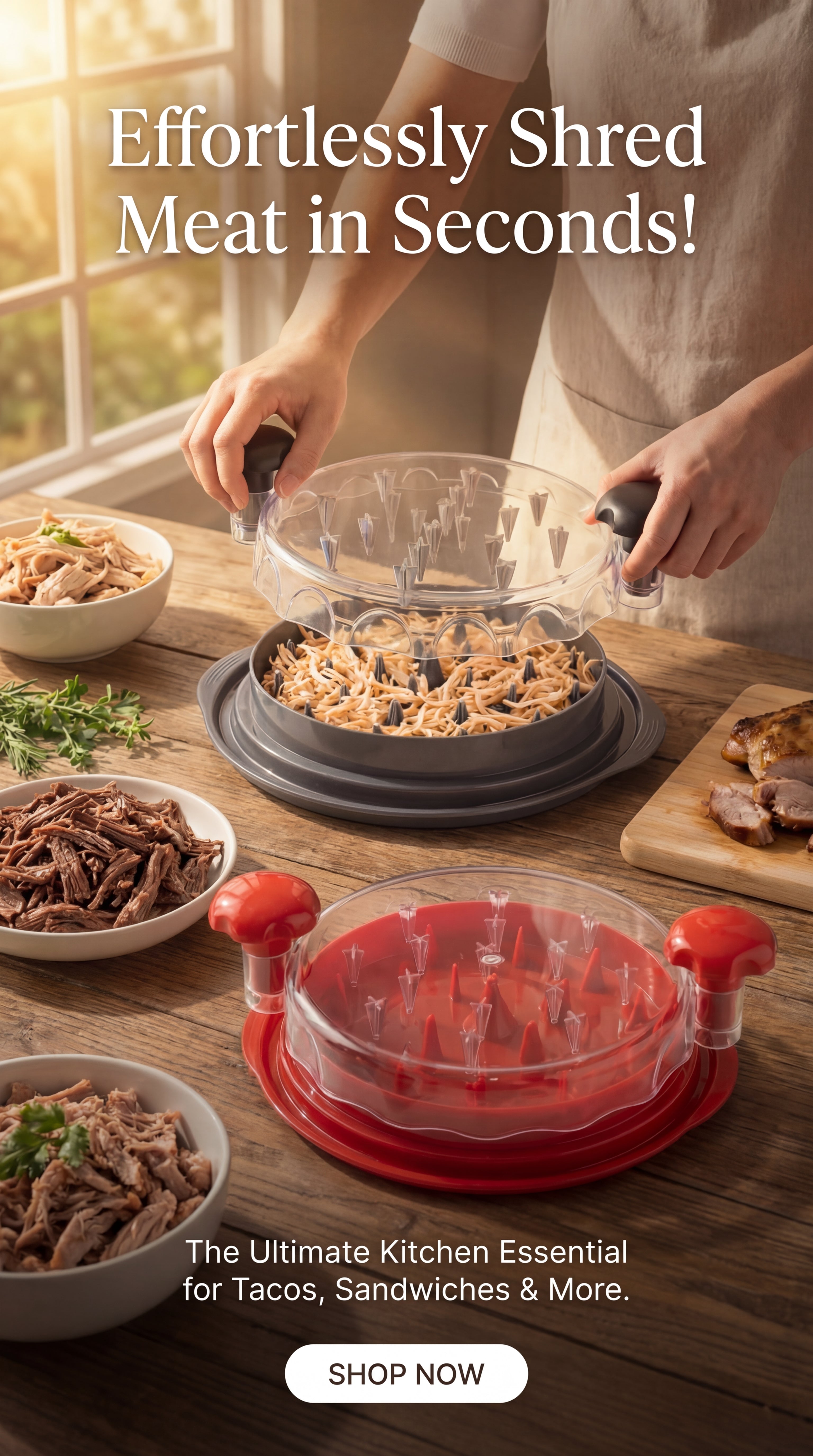 Meat Grinder & Shredder