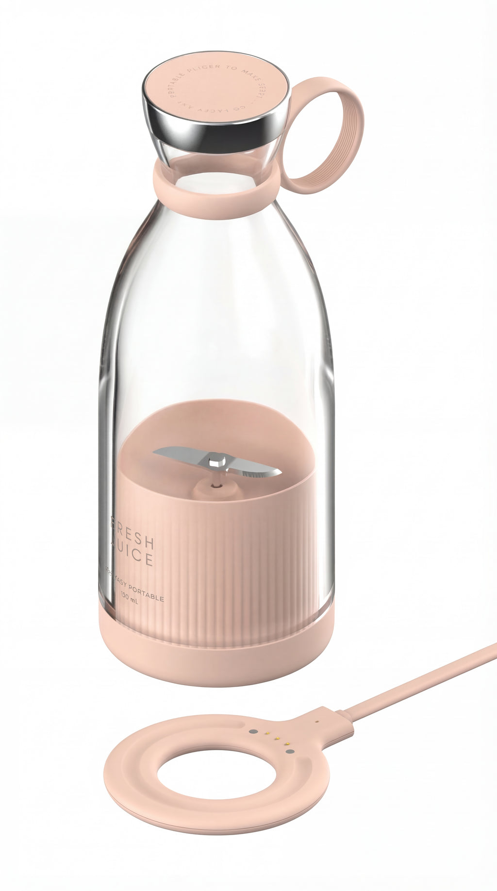 USB Rechargeable Mini Smoothie Blender – 350ml