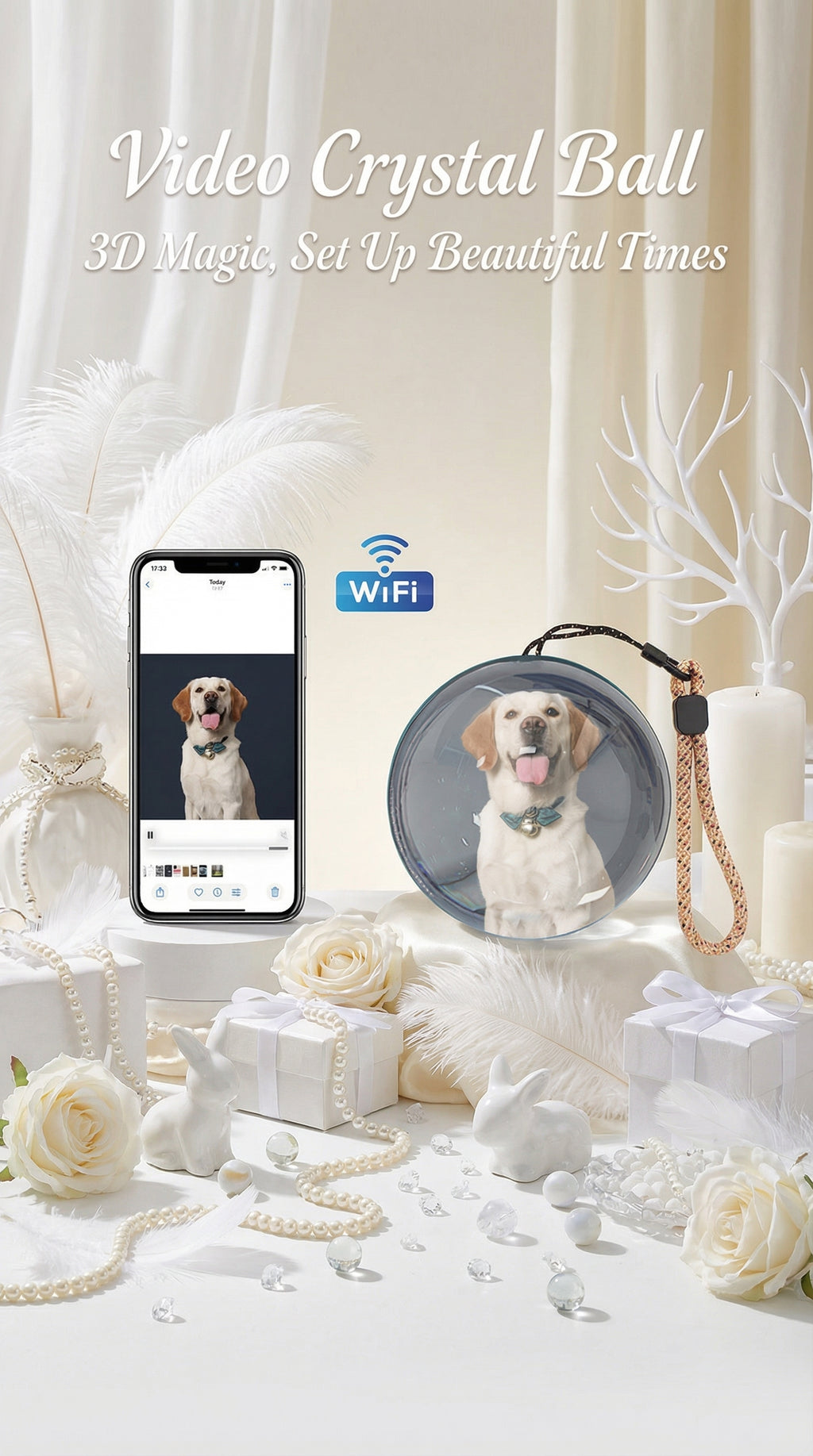 Magic Crystal Ball 3D Media Player