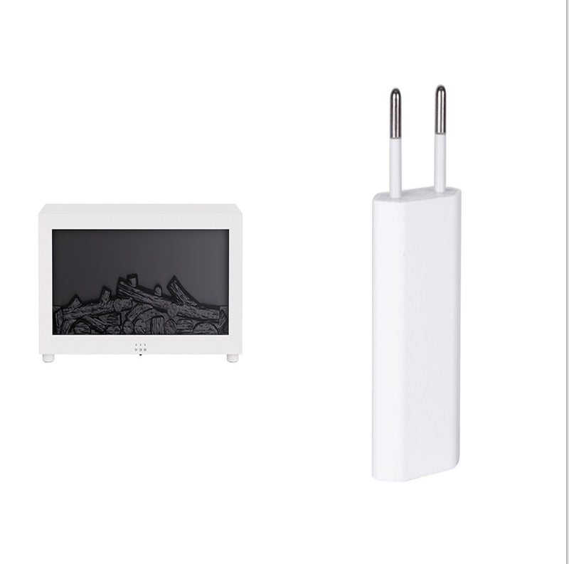 Flame Aroma Diffuser & Humidifier with 7-Color LED Mood Light