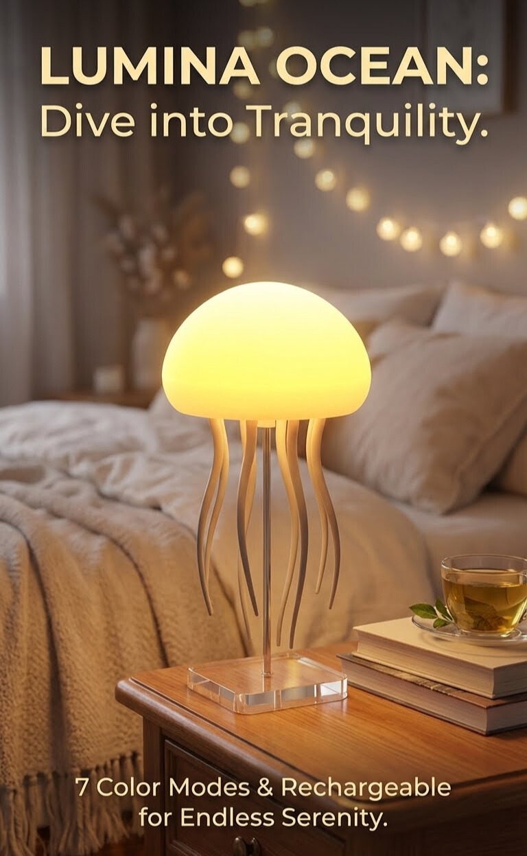 Aurora Jellyfish Lamp