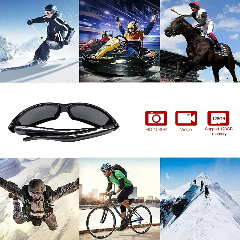 1080P HD Mini Glasses Camera – Wearable Sunglasses DVR