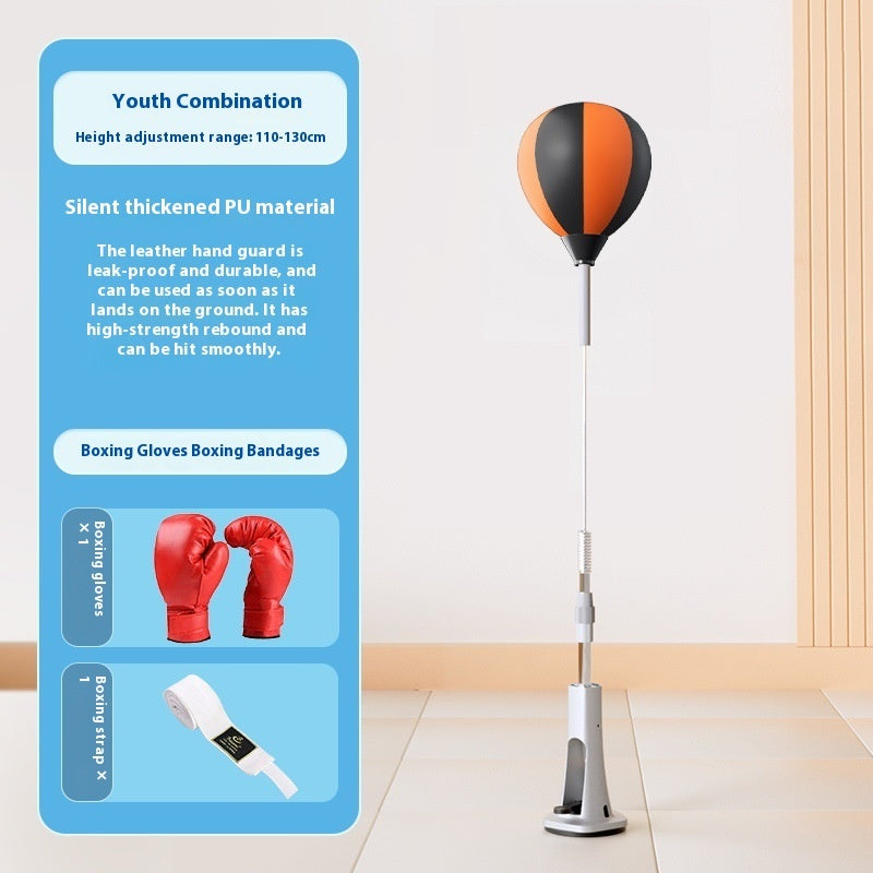 Boxing Bag & Speed Reflex Ball Set – Home Fitness for Kids & Adults