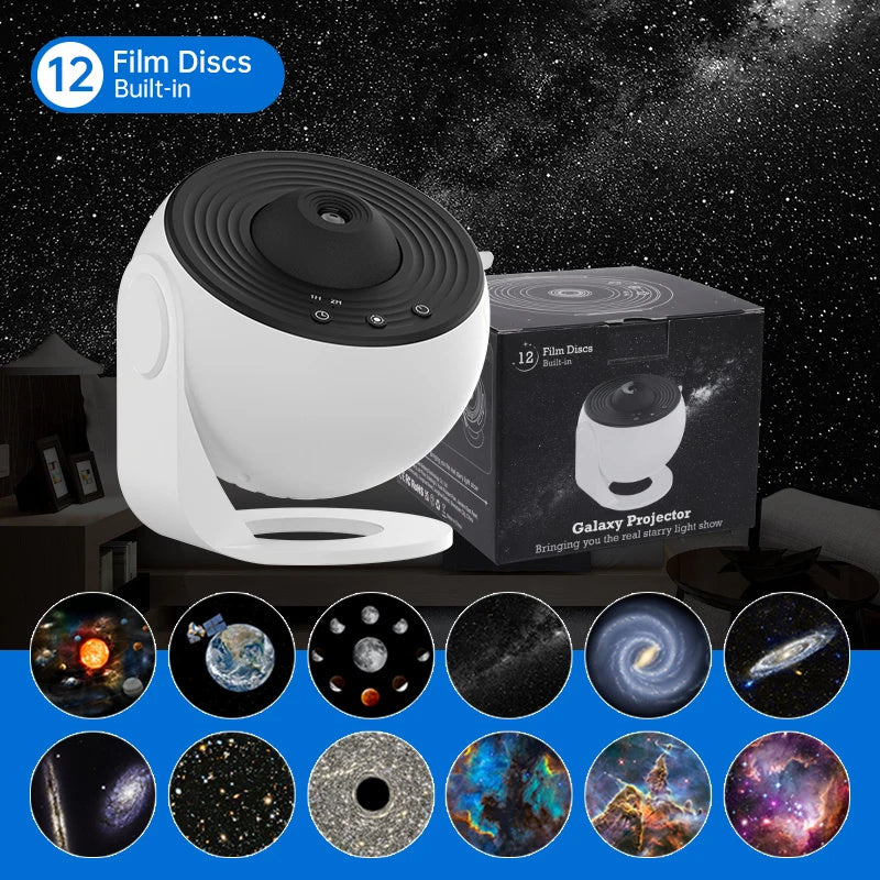 Galaxy Star Projector 12-in-1