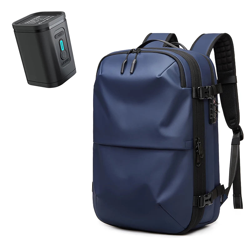 Vacuum Compression Travel Backpack with Air Pump