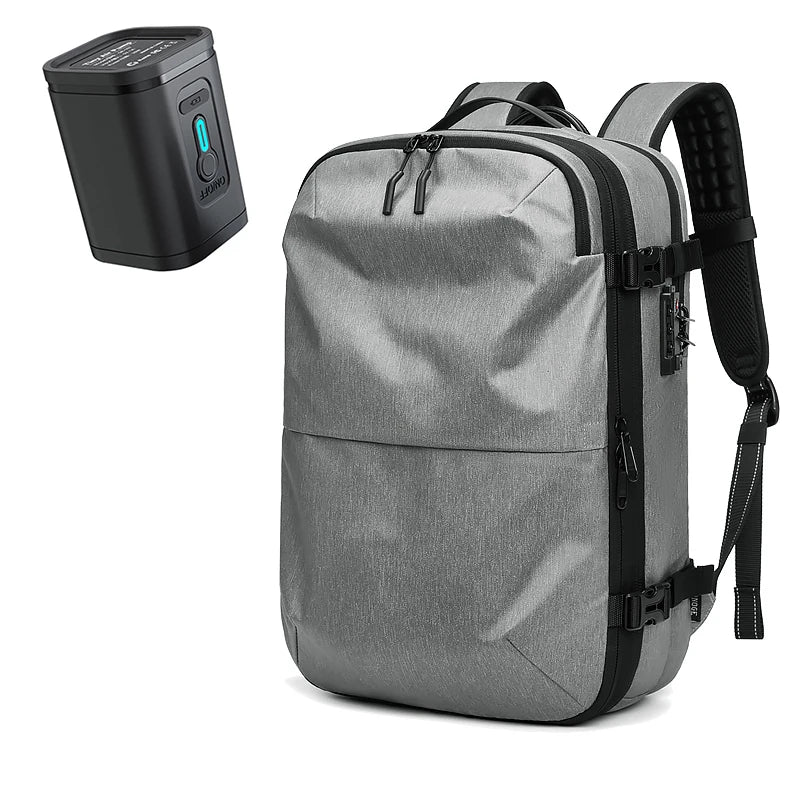 Vacuum Compression Travel Backpack with Air Pump