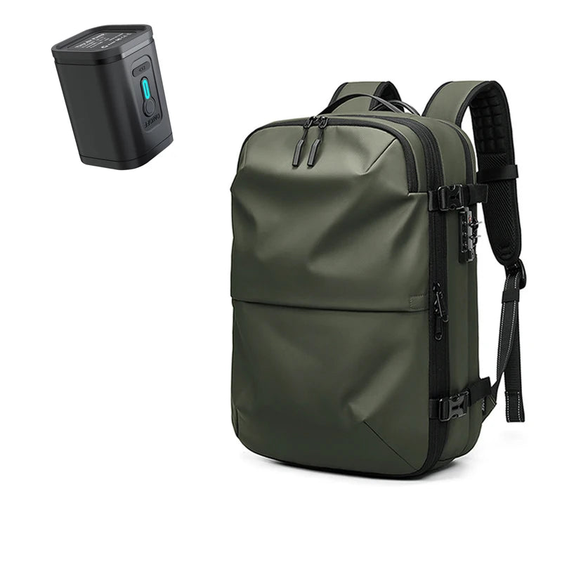 Vacuum Compression Travel Backpack with Air Pump