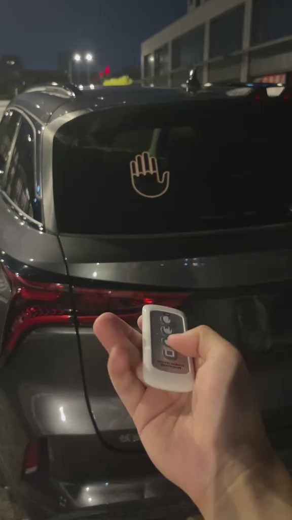 Funny LED Car Finger Gesture Light