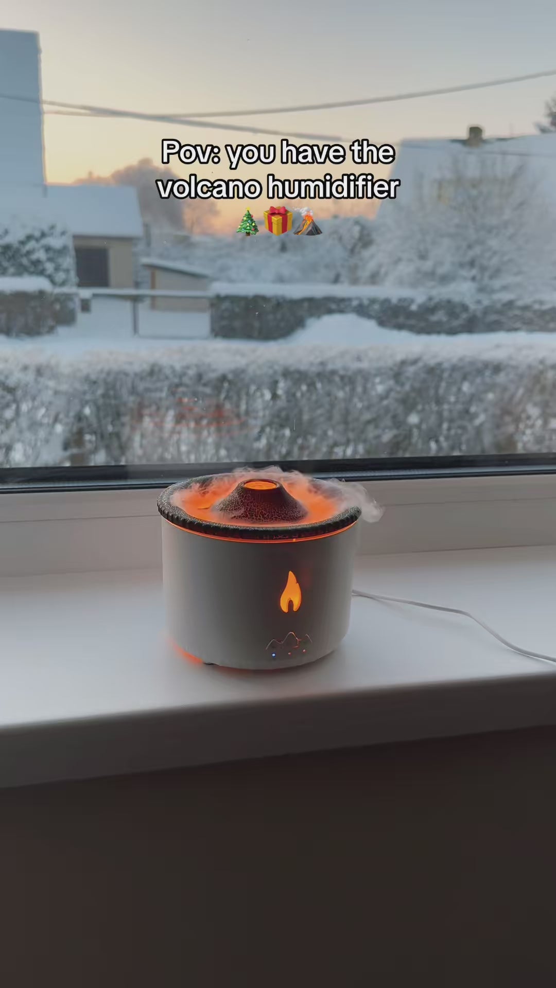 Volcano Jellyfish Humidifier & Aroma Diffuser