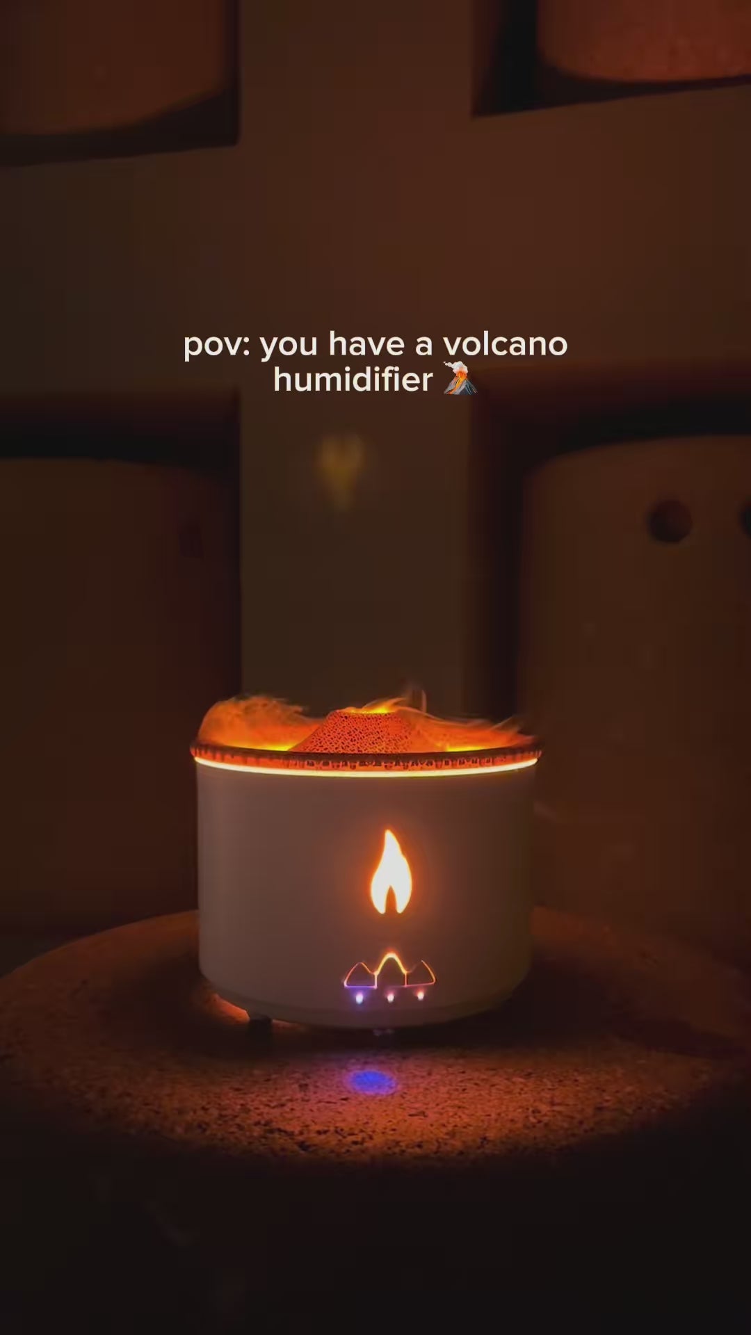 Volcano Jellyfish Humidifier & Aroma Diffuser