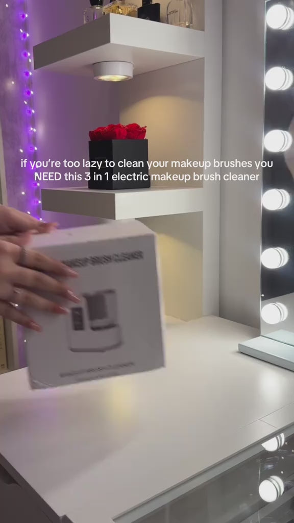 Makeup Brush Cleaning & Drying Machine