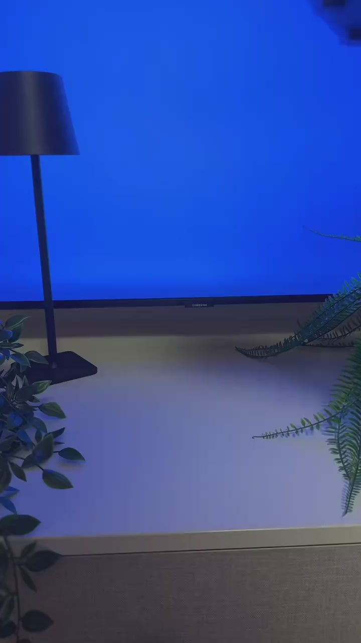 Flame Aroma Diffuser & Humidifier with 7-Color LED Mood Light