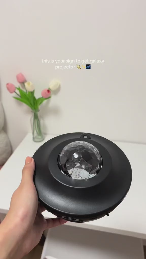 Starry Galaxy Projector Night Light with Bluetooth Music