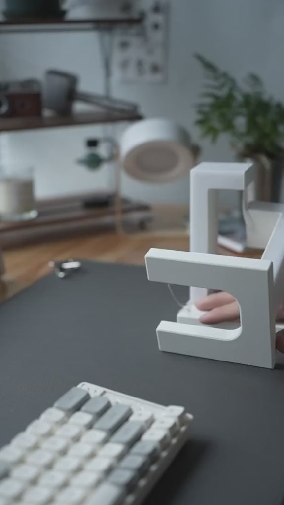 Magnetic Floating LED Desk Lamp with Wireless Charging