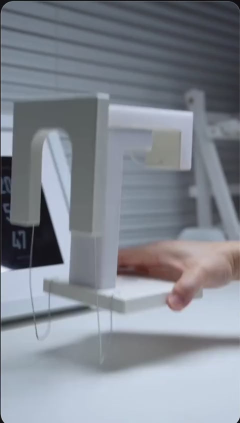 Magnetic Floating LED Desk Lamp with Wireless Charging