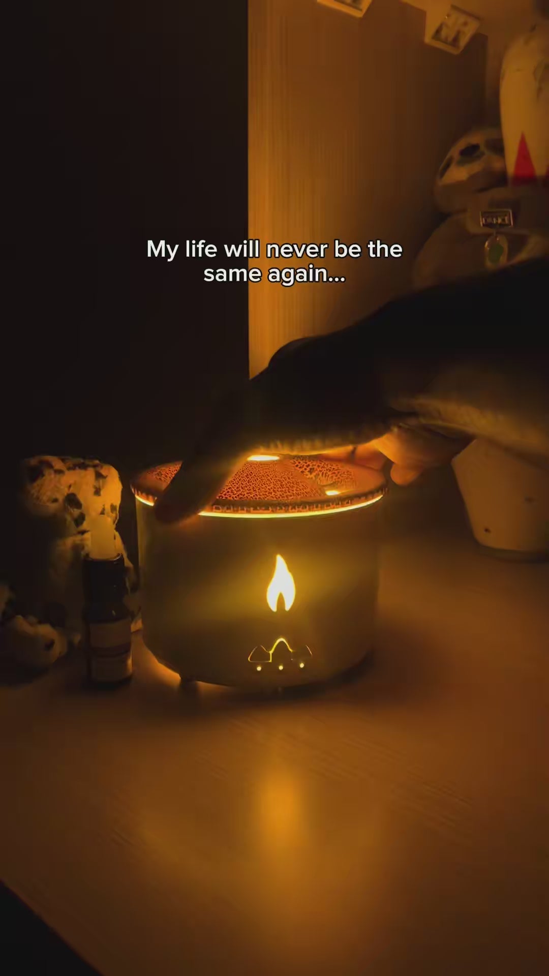 Volcano Jellyfish Humidifier & Aroma Diffuser