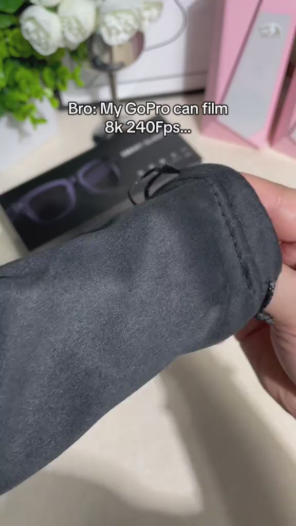 W610 Smart Glasses – AI Voice, Translation & Camera