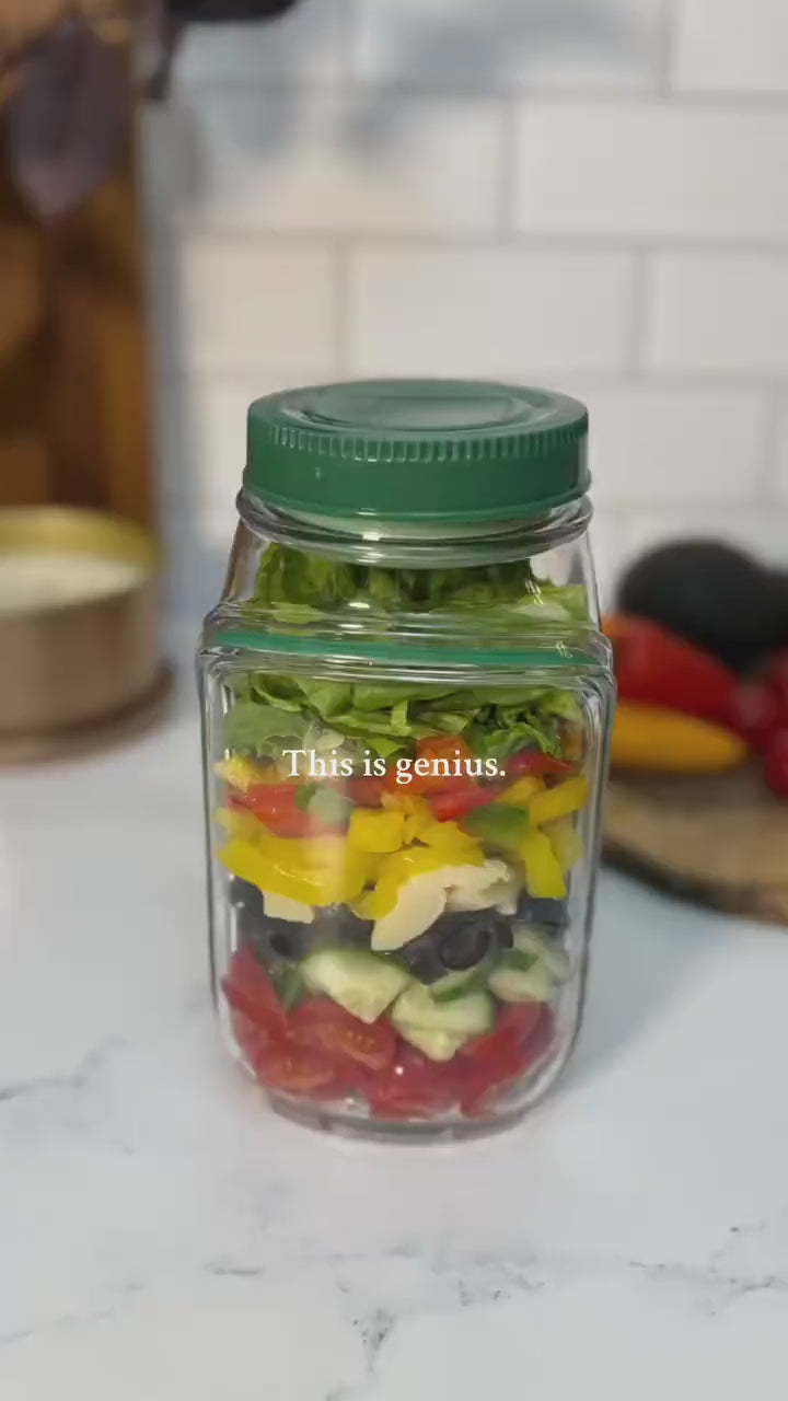 Salad Pod Container – Keep Ingredients Fresh