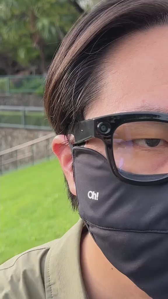 W610 Smart Glasses – AI Voice, Translation & Camera