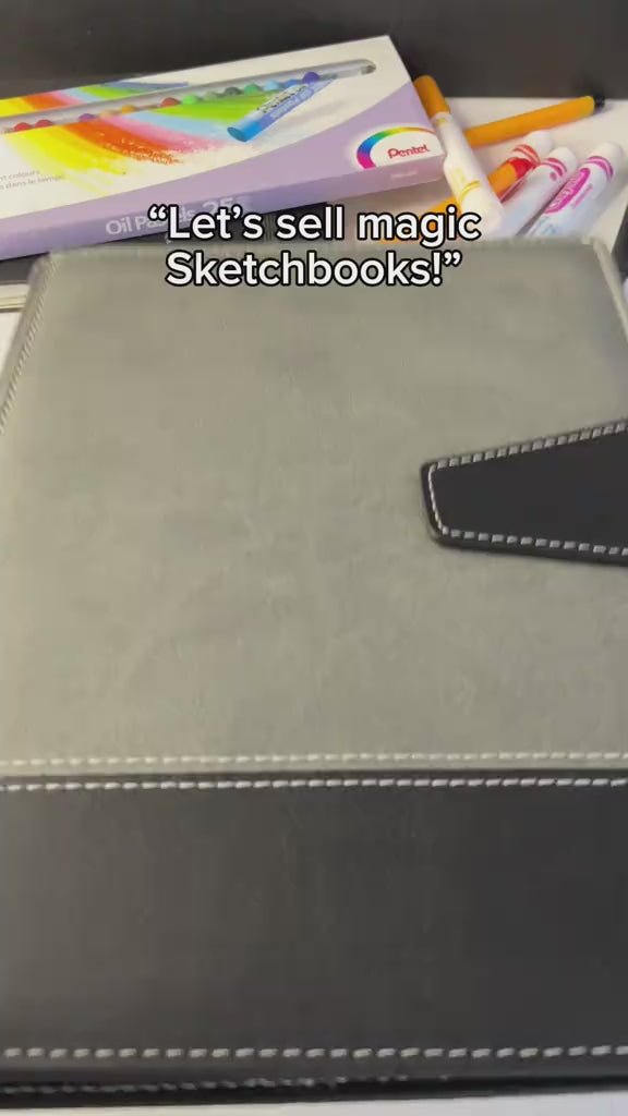 Smart Pen Writing Notebook Set – Premium Faux Leather