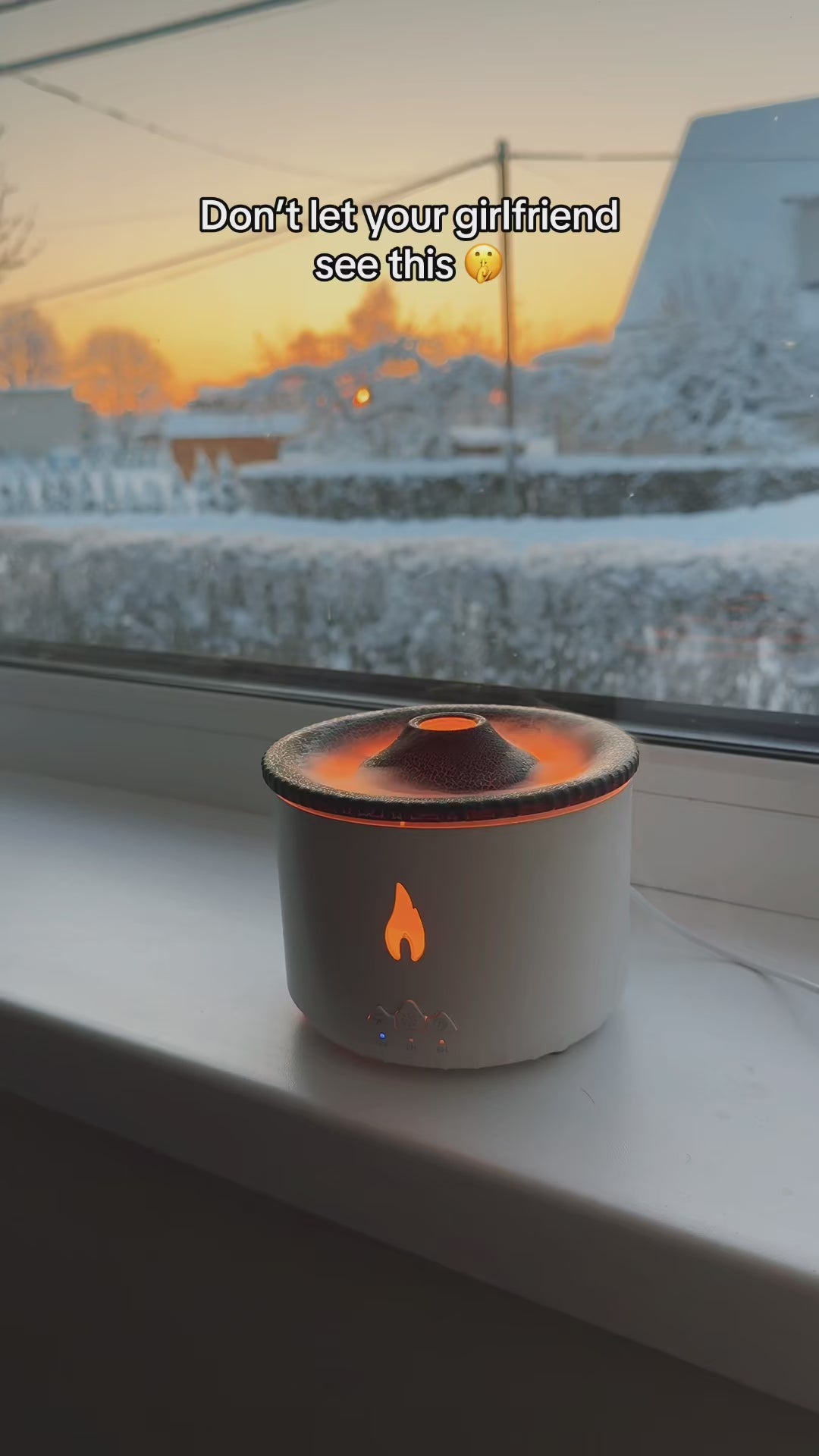 Volcano Jellyfish Humidifier & Aroma Diffuser