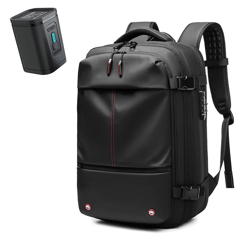Vacuum Compression Travel Backpack with Air Pump